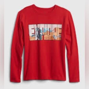 Kids 100% Organic Cotton Graphic T-Shirt Explore Gap Kids